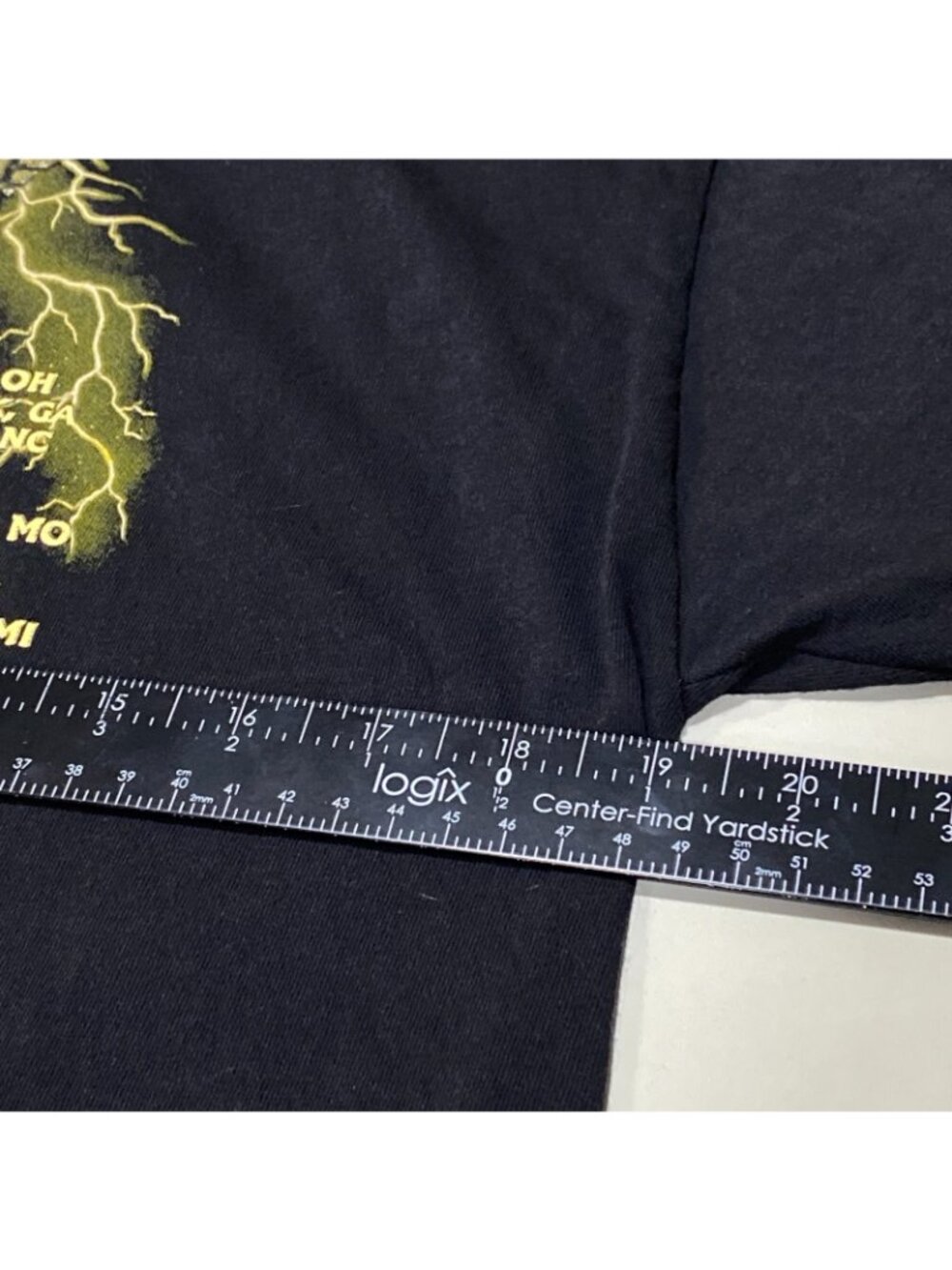 Night Ranger Men's Black M World Tour 2024 Band Hanes Graphic T-Shirt - Picture 6 of 7